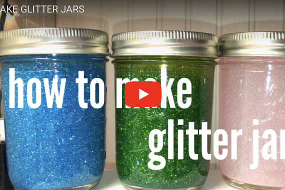 How to Make Calming DIY Glitter Jars